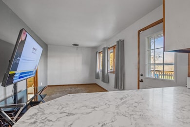 Kitchen into Living Room