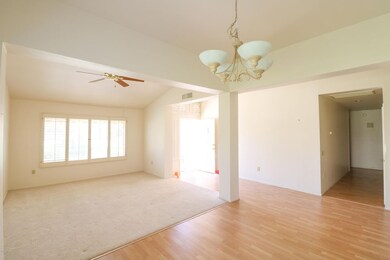 Dining room & living room
