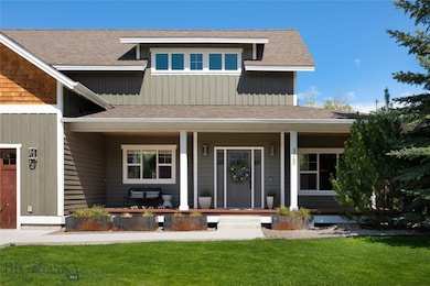 Deep Front Porch Entrance