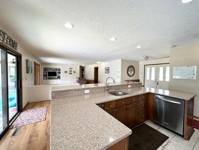 Kitchen & Living Room