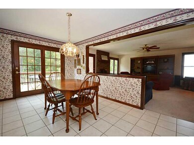 Kitchen. Opens to family room and sets of patio do