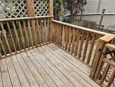 Rear deck