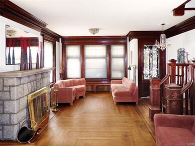 Double Living Room with Stone Fireplace. Hardwood 