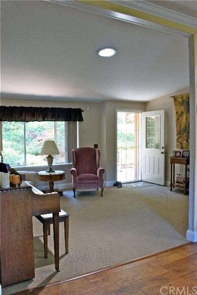 View from Dining Room to Front Door
