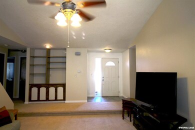 Great built in storage off of living room
