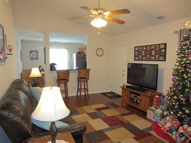 The large Living Room has the new wide plank scrap