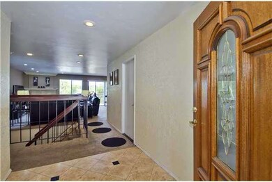 Upstairs entry