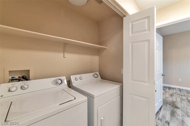 Laundry closet