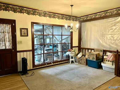 This window looks into the atrium.