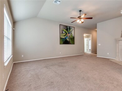 View of the living area with a view of the 1st bed