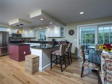The kitchen has all new appliances,...
