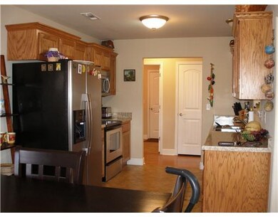 Kitchen. Lots of cabinets, counter space and pantry.