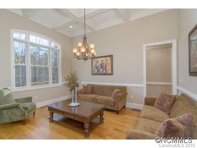 Coffered Ceiling Living Room