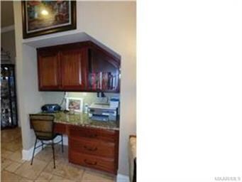 BUILT-IN DESK IN KITCHEN