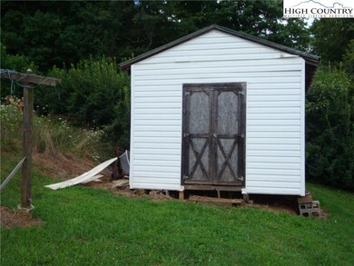 Storage building out back