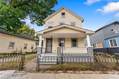 View of front of house featuring covered porch