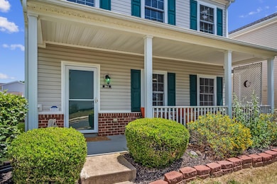 Spacious Front Porch