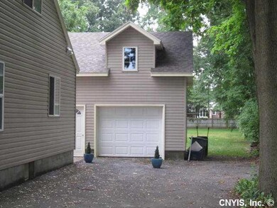 Parking Lot/Garage. Garage with exterior staircase