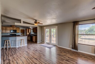 Kitchen and Family Room