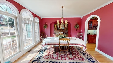 Formal dining room