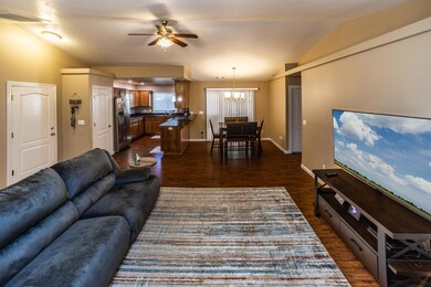 great room to dining