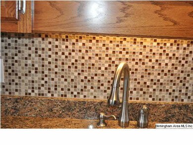 Look at the backsplash.