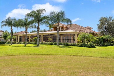 Impressive spacious covered lanai & pool area has 