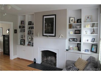 Custom Built-Ins and Fireplace in Living Room