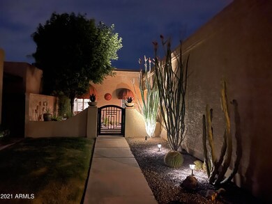 Front Entry - Night