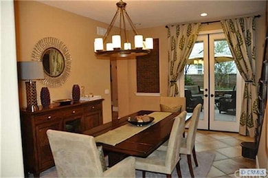 Formal Dining room view to Interior Courtyard