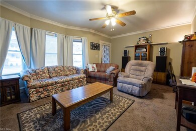 First floor unit - Living room/entrance to front deck