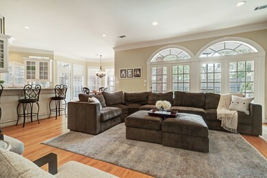 Alternate view of the Den open to the Kitchen