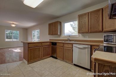 Kitchen to family room