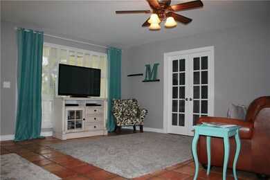 Front Living Space - through the double doors is t