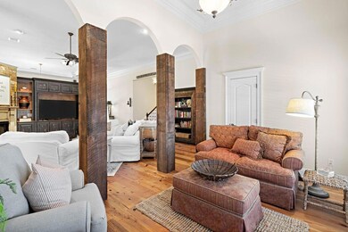 Smaller sitting room off the main living.