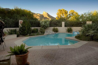 MONTEZUMA POOL AND MOUNTAINS - PRETTY