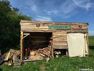 Outbuilding. Wood Shed