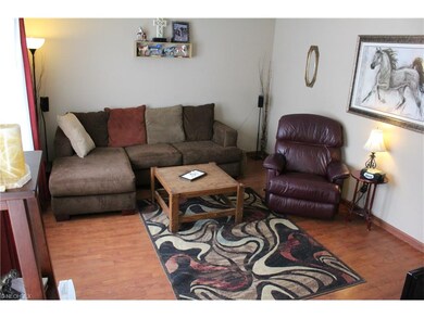 Spacious living room with plenty of natural light 