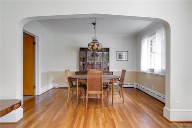 Formal Living Room is open to the Dining Room