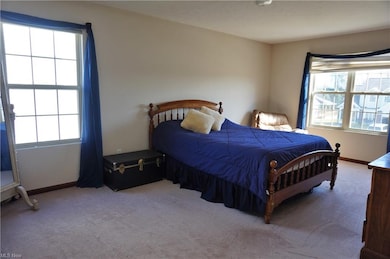 Master Bedroom with walk in closet and master bath