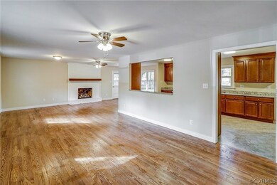 Great Room- Walls removed to open up space and 