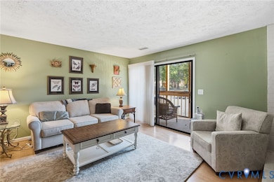 Addition view of spacious family/living room.