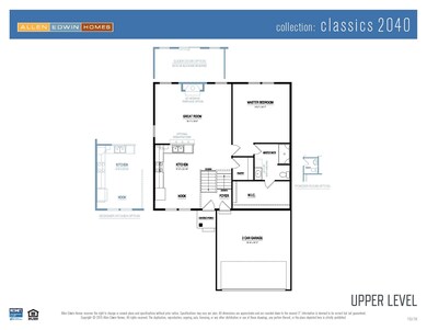 Standard floor plan layout, actual home may vary i
