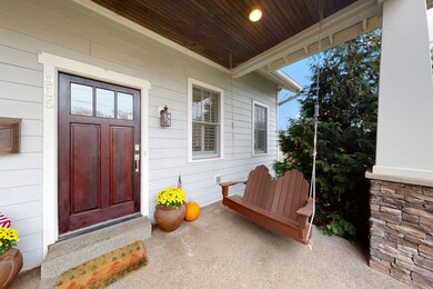 The porch swing remains with the home