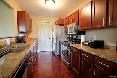 Kitchen with hardwood floors