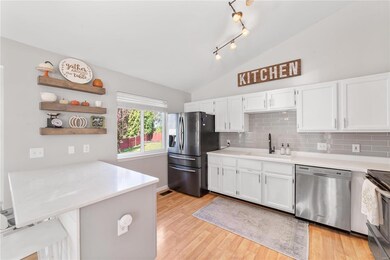 Spacious kitchen with tons of storage