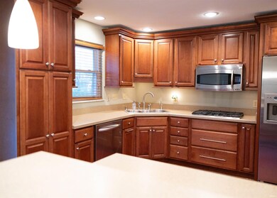 Updated Kitchen with Stainless Steel Appliances