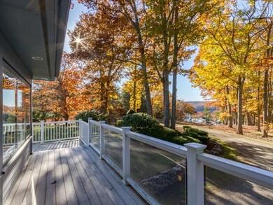 A protected view of the Damariscotta...