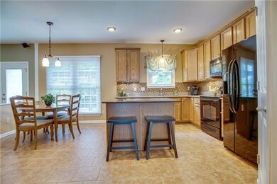 Great space in Kitchen for entertaining
