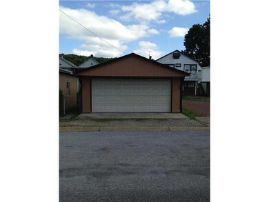 Exterior Back. Garage